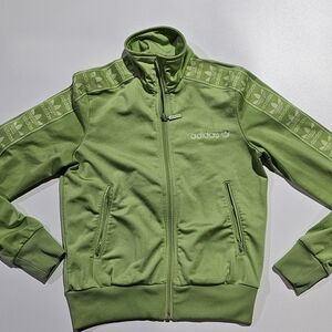 Adidas Green Track Jacket